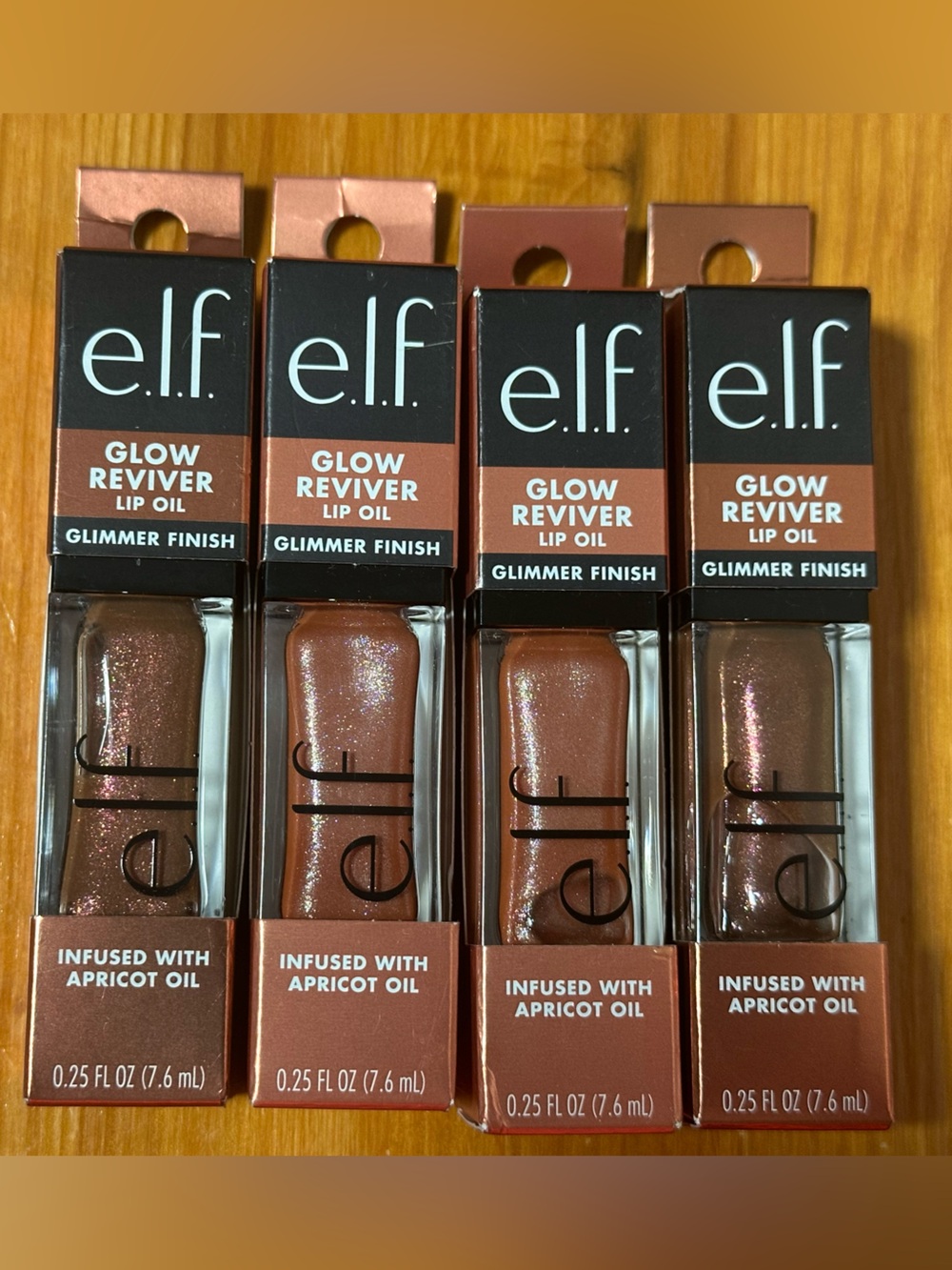 e.l.f. Glow Reviver Lip Oil 4pcs.